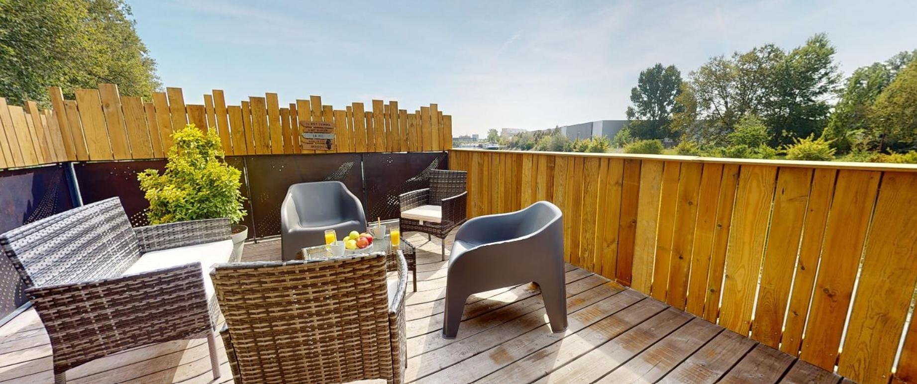 La Peniche De Fabrice Avec Jacuzzi Privatif Apartment Strasbourg Ngoại thất bức ảnh