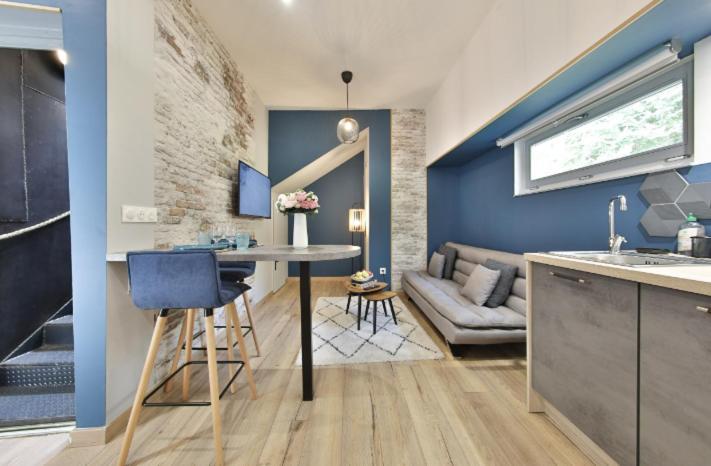 La Peniche De Fabrice Avec Jacuzzi Privatif Apartment Strasbourg Phòng bức ảnh